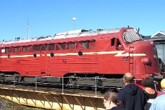 NSB Di3.616, Norway - Odense 14. August 2004